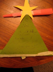 christmas tree letter to santa