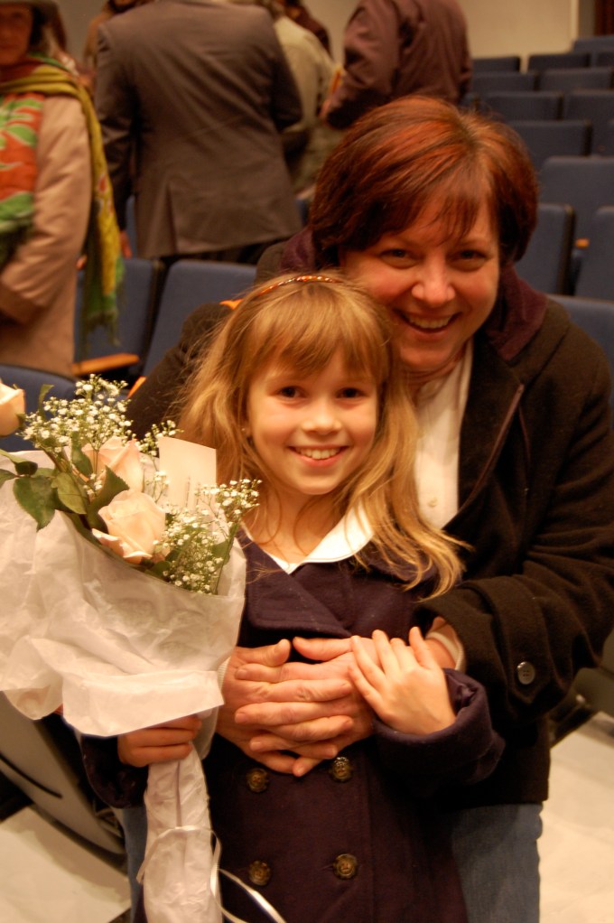 anna at the seattle childrens chorus concert